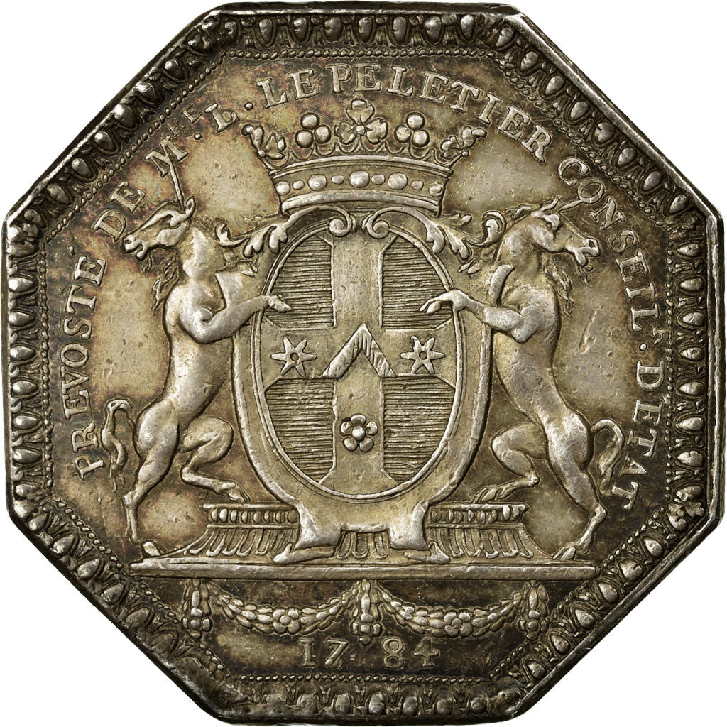 Frankreich, Token, Royal, Business & industry, VZ, Silber, Feuardent:3761