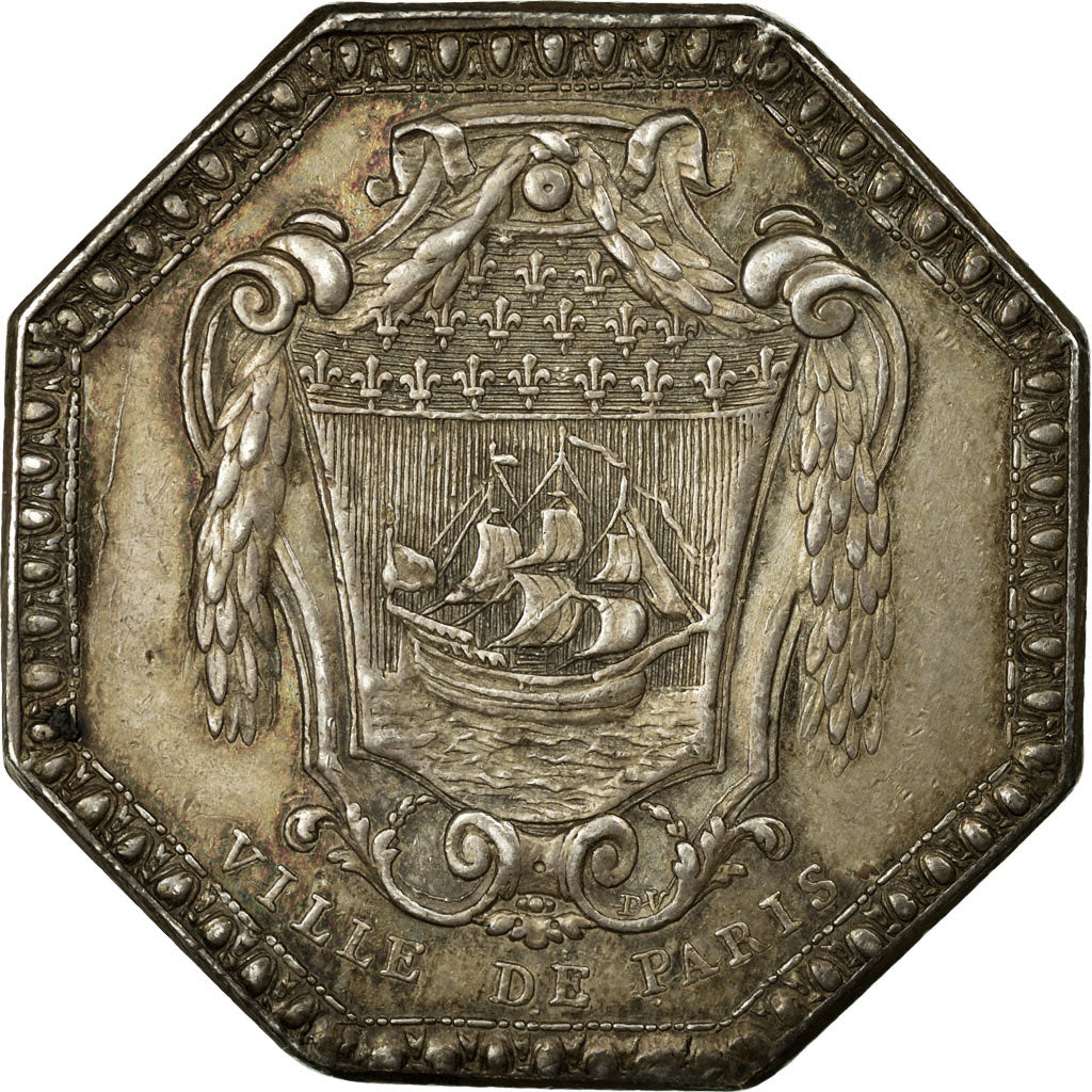 Frankreich, Token, Royal, Business & industry, VZ, Silber, Feuardent:3761