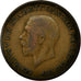Monnaie, Grande-Bretagne, George V, 1/2 Penny, 1934, TB, Bronze, KM:837