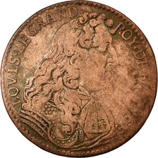 France, Token, Royal, VF(30-35), Copper, Feuardent:1898