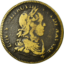 Francia, Token, Royal, Politics, Society, War, BC+, Latón, Feuardent:12900
