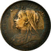 Moneta, Gran Bretagna, Victoria, 1/2 Penny, 1901, MB, Bronzo, KM:789