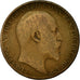 Coin, Great Britain, Edward VII, 1/2 Penny, 1906, F(12-15), Bronze, KM:793.2