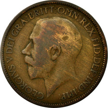 Monnaie, Grande-Bretagne, George V, 1/2 Penny, 1920, B+, Bronze, KM:809