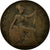 Monnaie, Grande-Bretagne, George V, 1/2 Penny, 1923, B+, Bronze, KM:809