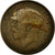 Coin, Great Britain, George V, 1/2 Penny, 1924, F(12-15), Bronze, KM:809