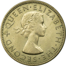 Monnaie, Rhodesia and Nyasaland, Elizabeth II, 2 Shillings, 1955, British Royal