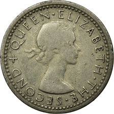 Moeda, Rodésia e Niassalândia, Elizabeth II, 3 Pence, 1962, British Royal