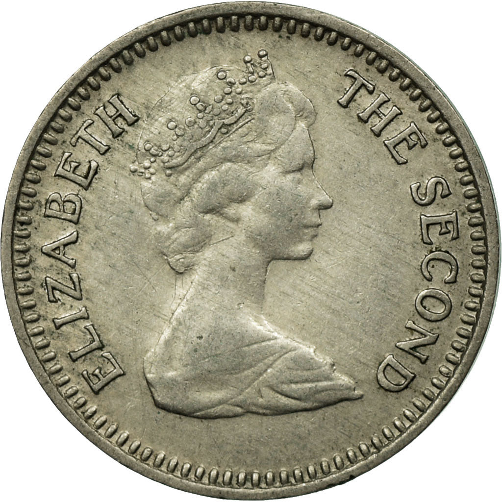 Coin, Rhodesia, Elizabeth II, 3 Pence = 2-1/2 Cents, 1968, British Royal Mint