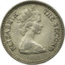 Coin, Rhodesia, Elizabeth II, 3 Pence = 2-1/2 Cents, 1968, British Royal Mint
