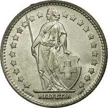 Coin, Switzerland, Franc, 1945, EF(40-45), Silver, KM:24