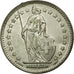 Coin, Switzerland, Franc, 1945, EF(40-45), Silver, KM:24