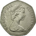 Coin, Great Britain, Elizabeth II, 50 Pence, 1982, EF(40-45), Copper-nickel