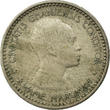 Coin, Ghana, Shilling, 1958, VF(20-25), Copper-nickel, KM:5