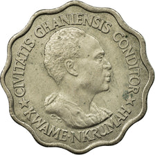 Coin, Ghana, 5 Pesewas, 1965, EF(40-45), Copper-nickel, KM:8