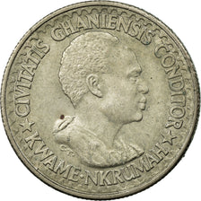 Coin, Ghana, 10 Pesewas, 1965, EF(40-45), Copper-nickel, KM:9