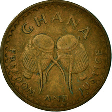 Coin, Ghana, 1/2 Pesewa, 1967, VF(30-35), Bronze, KM:12