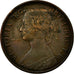 Coin, Great Britain, Victoria, Farthing, 1873, VF(20-25), Bronze, KM:747.2