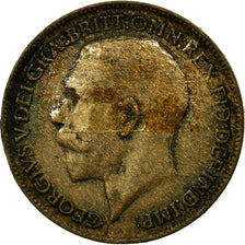 Coin, Great Britain, George V, Farthing, 1913, VF(20-25), Bronze, KM:808.1