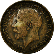 Coin, Great Britain, George V, Farthing, 1914, VF(20-25), Bronze, KM:808.1