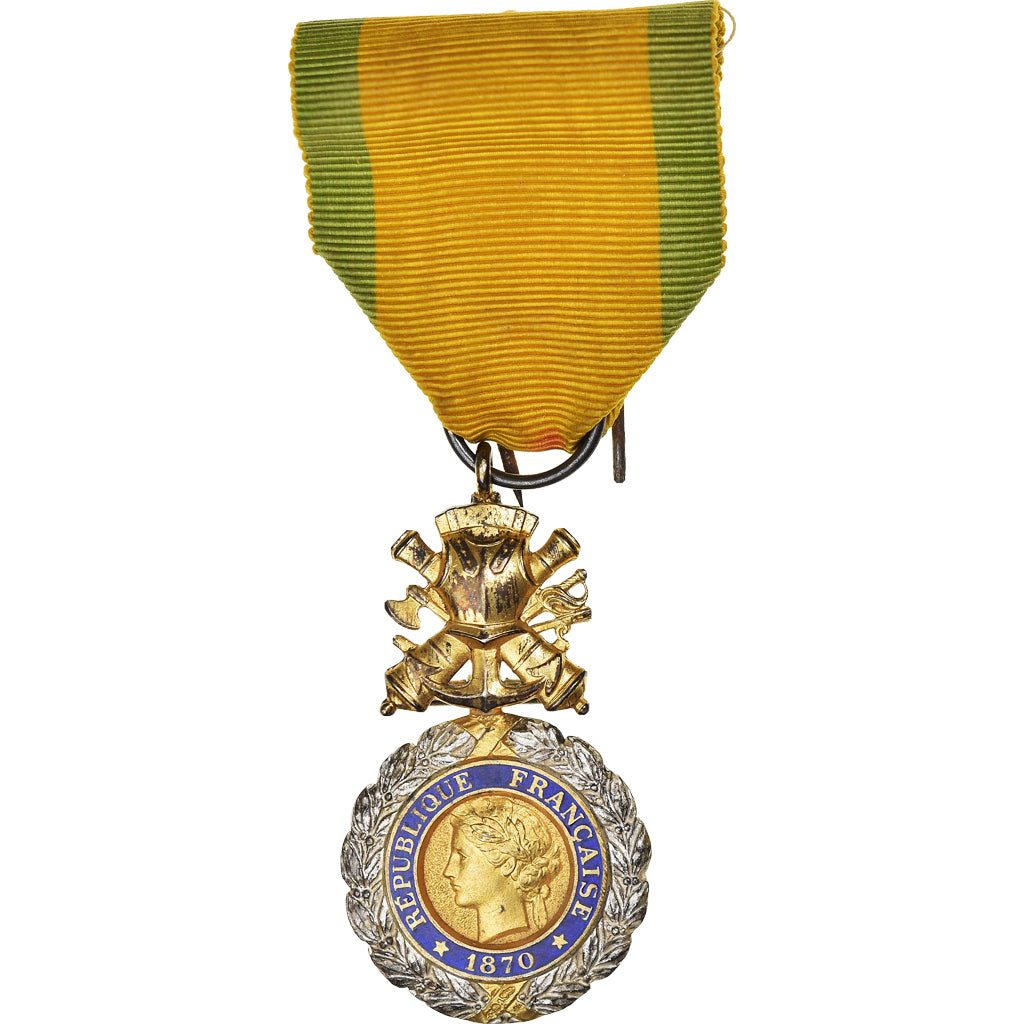 Francia, Troisième République, Valeur et Discipline, medaglia, 1870, Ottima