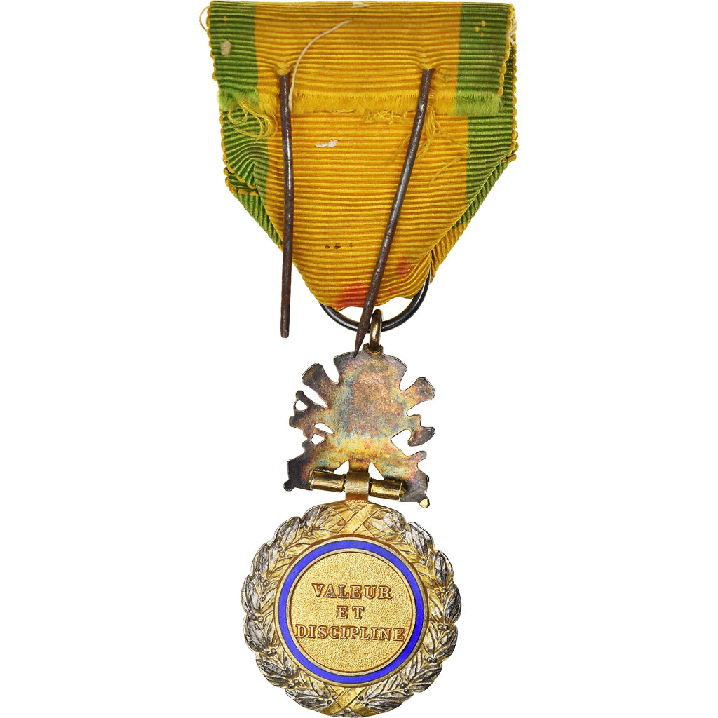 Francia, Troisième République, Valeur et Discipline, medaglia, 1870, Ottima