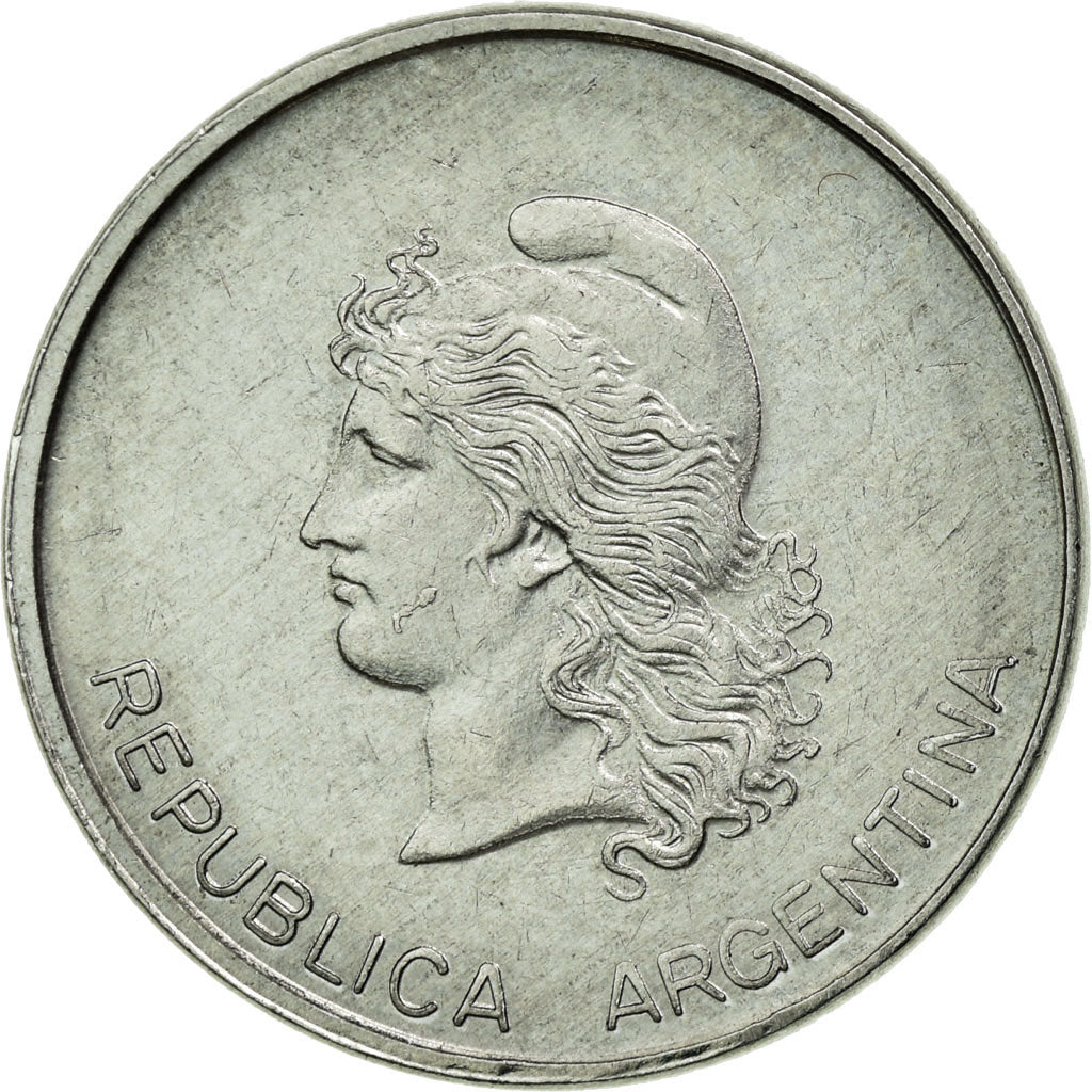 Coin, Argentina, 5 Centavos, 1983, EF(40-45), Aluminum, KM:88