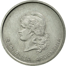 Coin, Argentina, 50 Centavos, 1983, EF(40-45), Aluminum, KM:90