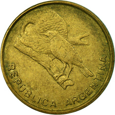 Coin, Argentina, 1/2 Centavo, 1985, EF(40-45), Brass, KM:95