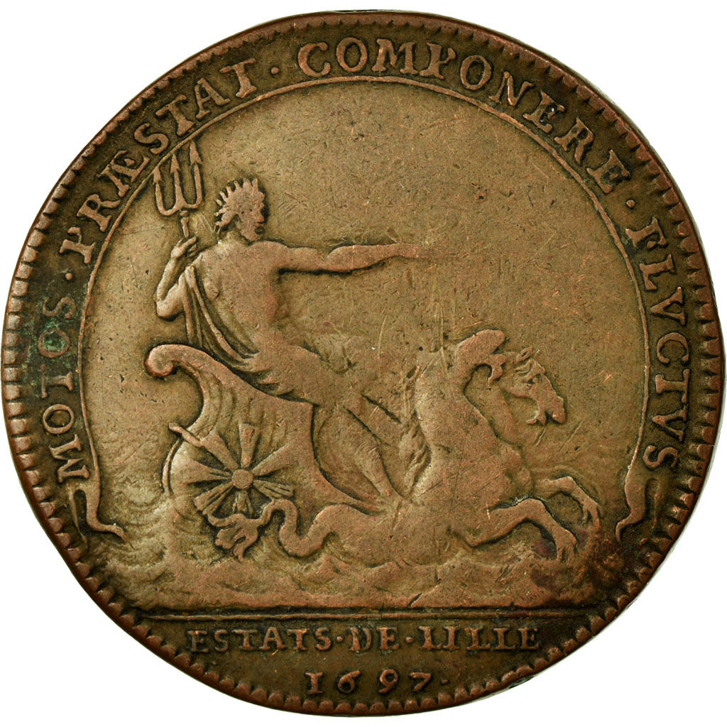 Francia, Token, Royal, BB, Rame, Feuardent:7226