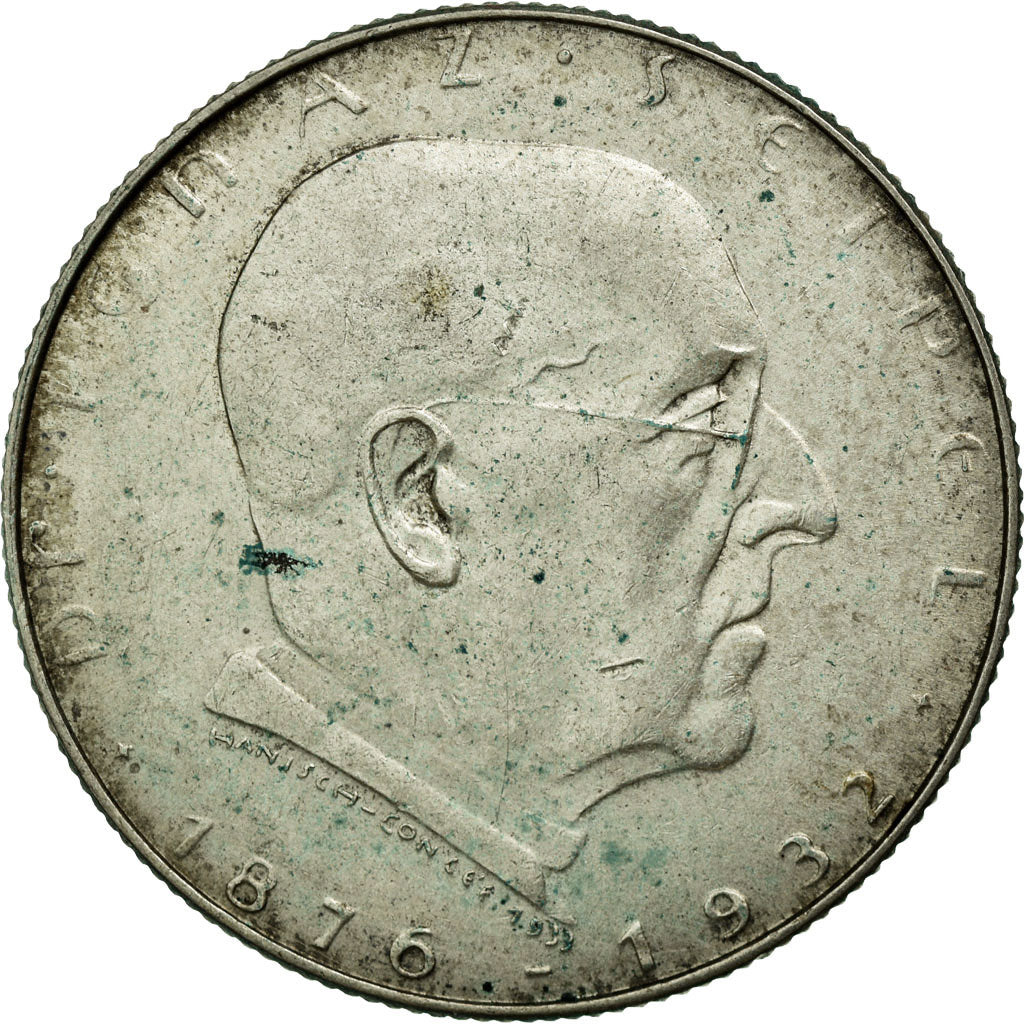 Moeda, Áustria, 2 Schilling, 1933, EF(40-45), Prata, KM:2849