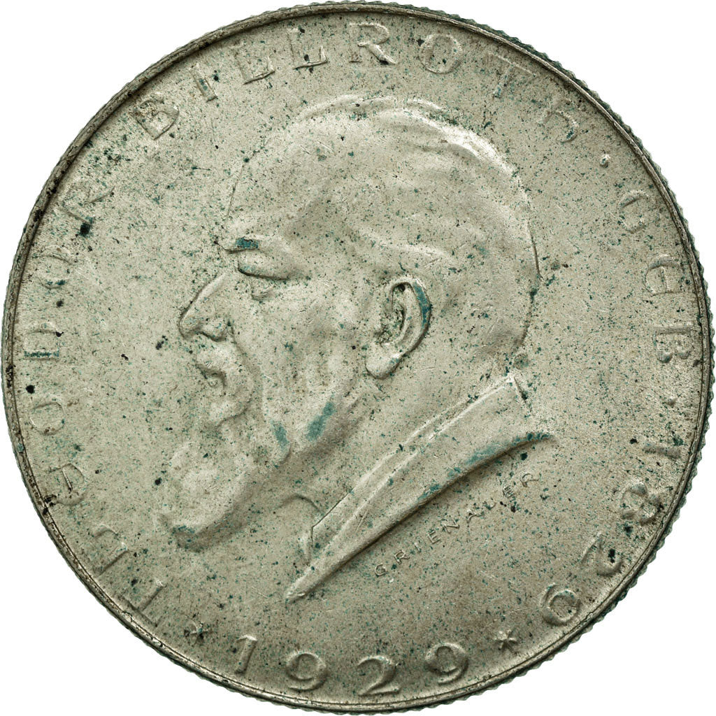 Coin, Austria, 2 Schilling, 1929, EF(40-45), Silver, KM:2844