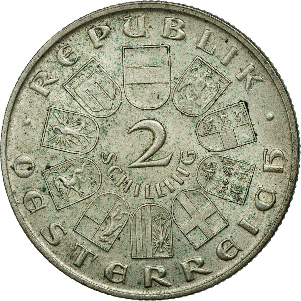 Coin, Austria, 2 Schilling, 1929, EF(40-45), Silver, KM:2844