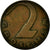 Moneta, Austria, 2 Groschen, 1928, MB+, Bronzo, KM:2837