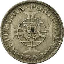Coin, Timor, 60 Centavos, 1958, Lisbon, EF(40-45), Copper-Nickel-Zinc, KM:12