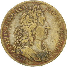 France, Royal, Token, AU(50-53), Brass, 25, Feuardent #913-924, 4.30