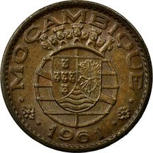 Coin, Mozambique, 20 Centavos, 1961, EF(40-45), Bronze, KM:85