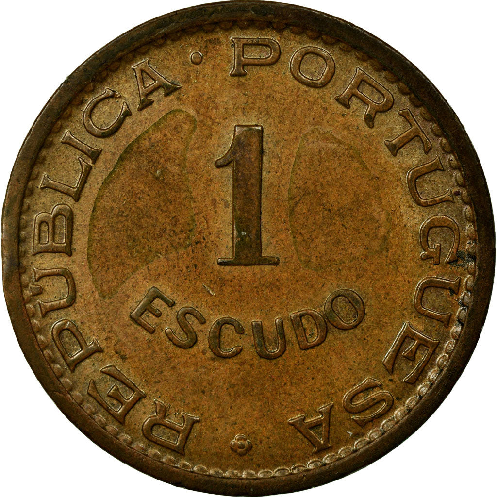 Coin, Mozambique, Escudo, 1965, EF(40-45), Bronze, KM:82