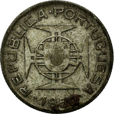 Coin, Mozambique, 2-1/2 Escudos, 1950, VF(30-35), Silver, KM:68