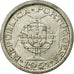 Coin, SAINT THOMAS & PRINCE ISLAND, 5 Escudos, 1951, EF(40-45), Silver, KM:13