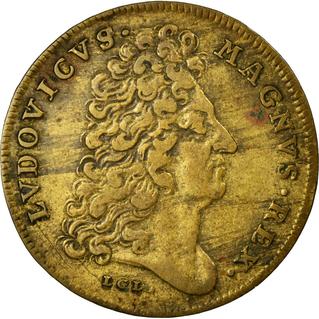 France, Token, Royal, AU(50-53), Brass, Feuardent:913-924