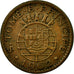 Coin, SAINT THOMAS & PRINCE ISLAND, 50 Centavos, 1962, VF(30-35), Bronze