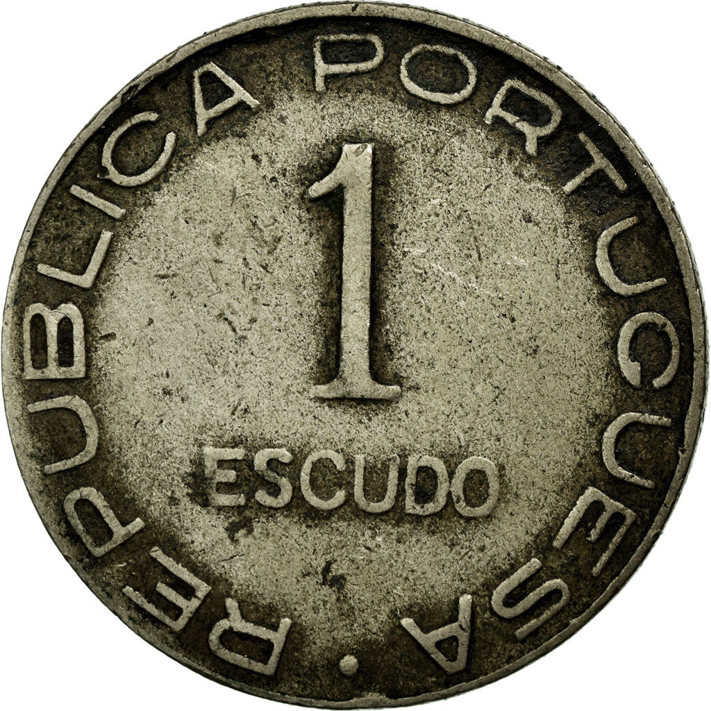 Coin, SAINT THOMAS & PRINCE ISLAND, Escudo, 1939, VF(30-35), Copper-nickel, KM:4