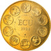 France, Médaille, Ecu Europa, Europe Assise, Politics, Society, War, 1984