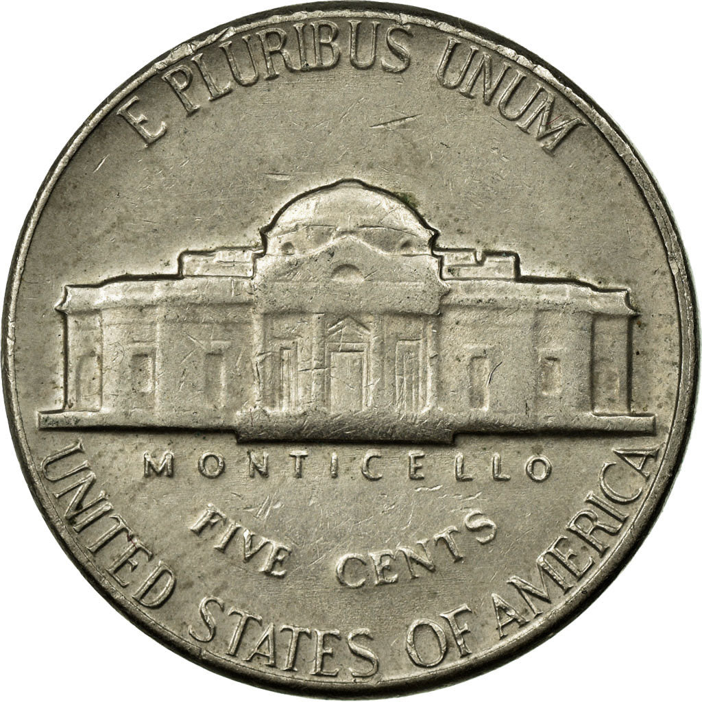 Münze, Vereinigte Staaten, Jefferson Nickel, 5 Cents, 1970, U.S. Mint, Denver