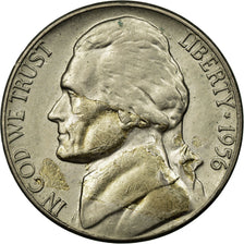 Munten, Verenigde Staten, Jefferson Nickel, 5 Cents, 1956, U.S. Mint