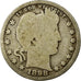 Monnaie, États-Unis, Barber Quarter, Quarter, 1898, U.S. Mint, Philadelphie, B