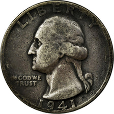 Munten, Verenigde Staten, Washington Quarter, Quarter, 1941, U.S. Mint