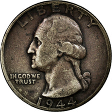 Coin, United States, Washington Quarter, Quarter, 1944, U.S. Mint, Philadelphia