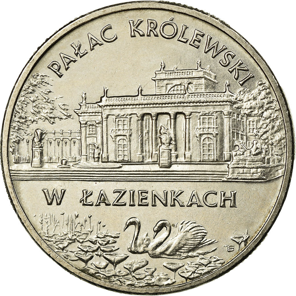 Moneta, Polonia, 2 Zlote, 1995, BB, Rame-nichel, KM:310